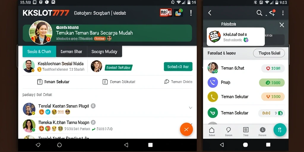 Antarmuka KKSLOT777 yang sederhana dan mudah digunakan.